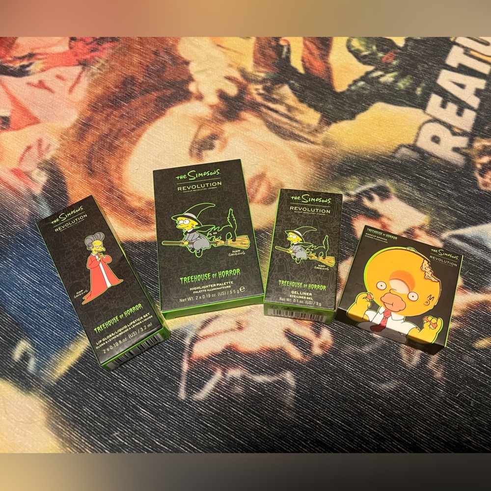 The Simpsons Revolution Treehouse of Horror Makeup